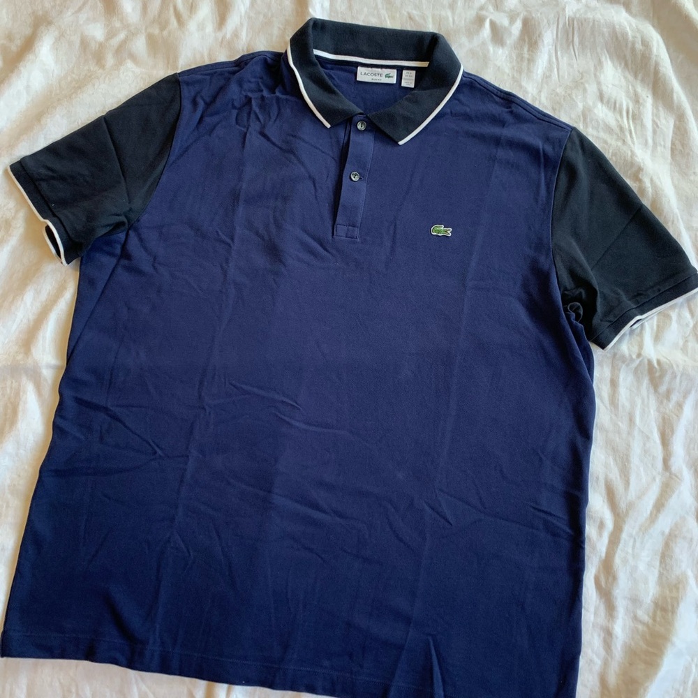 Lacoste Men's Navy Polo Shirt